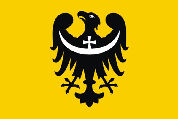 Skup mieszkań Dolnośląskie herb i flaga