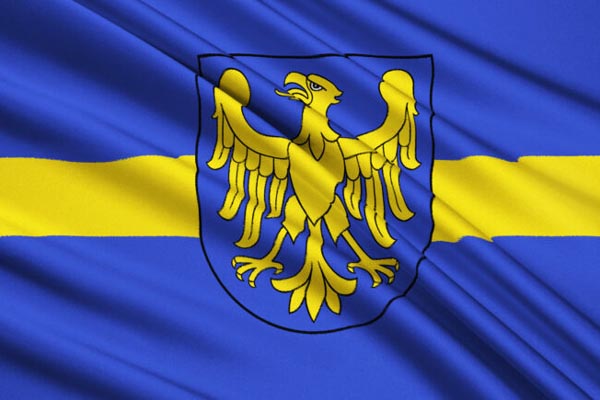 Skup mieszkań Śląskie - herb i flaga